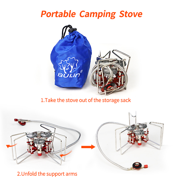 Campact Adapter Camping Gas Stove For Tent
