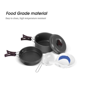 Camping Aluminum Lightweight Camping Cookware Set